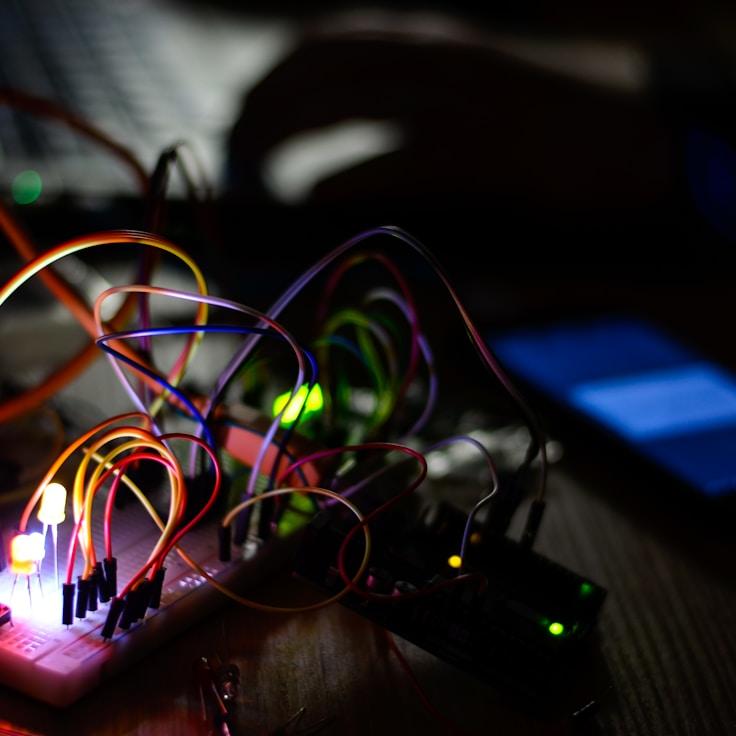 iOS app development workspace